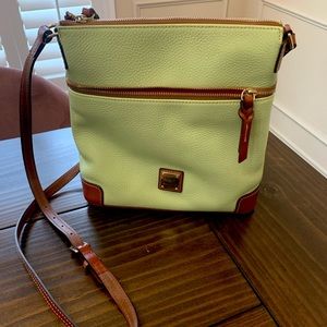 Mint Green Dooney and Bourke Pebble Grain Crossover Bag (new/never used)